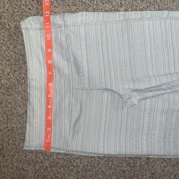 Athleta High Rise Jacquard Chaturanga Leggings in Slate Grey/White - Picture 4 of 5